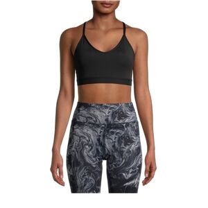 Athletic Works NWT Women's Sports Bra with Thin Straps and Padded Cups 751